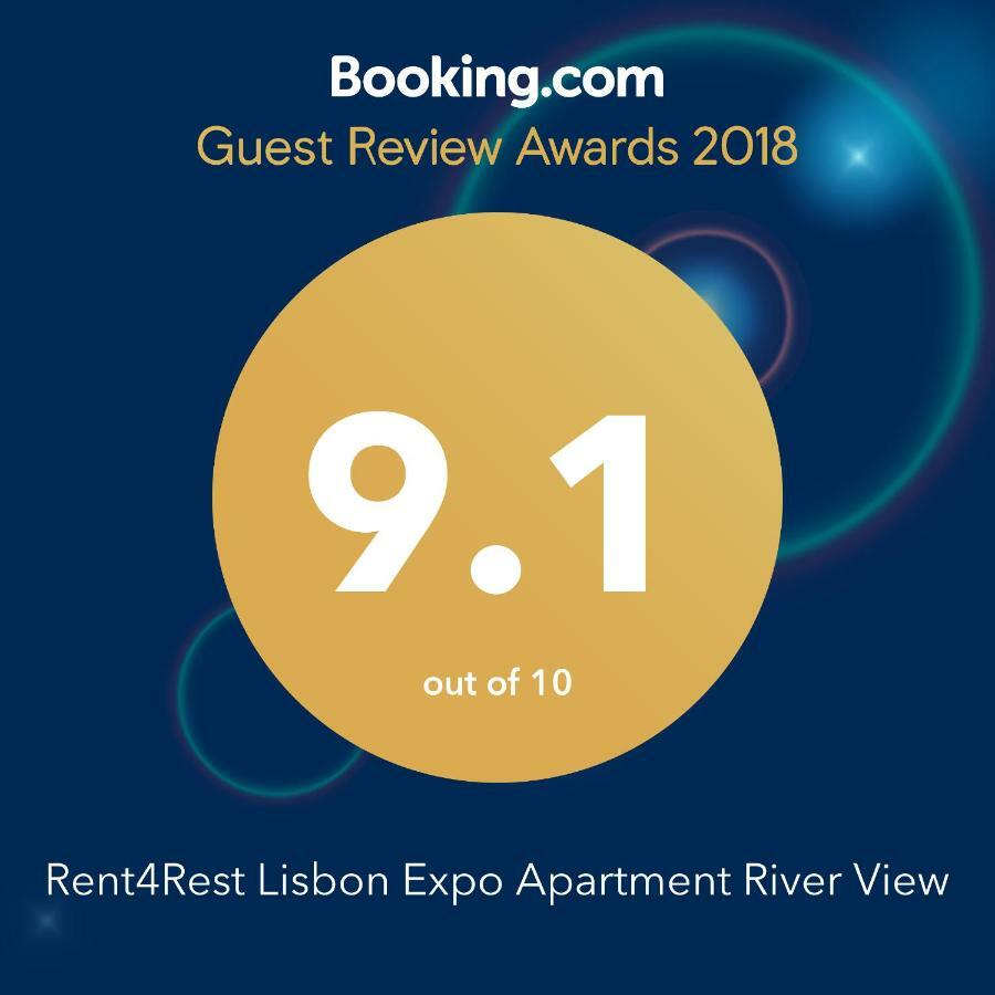 Rent4Rest Lisbon Parque Das Nacoes 17Th Floor River View Bagian luar foto